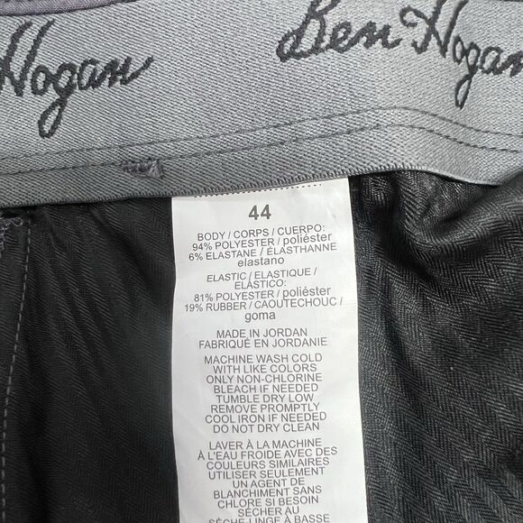 Ben Hogan Performance Golf Shorts Gray SZ 44 NWT Flat Front - Picture 4 of 5